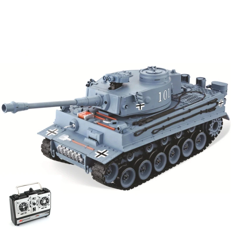 2 4G Радиоуправляемый Танк Американский немецкий Тигр 101 большой тактический