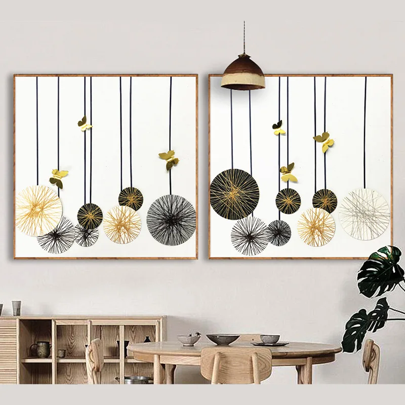 

Bedroom Bedside Painting Modern Minimalist Sofa Wall Decorative Painting Hotel Room Abstract Painting Northern European-Style Ma