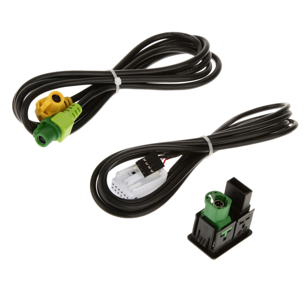 RCD510+ 310+ 300+ RNS315 AUX usb-кабель для переключателя подходит для VW MK6 Magotan Touran PASSAT