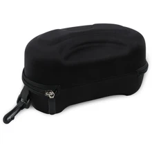 Водонепроницаемый Портативный EVA лыжные очки Чехол солнцезащитные очки коробка держатель очки молния Жесткий протектор с пряжкой крюк