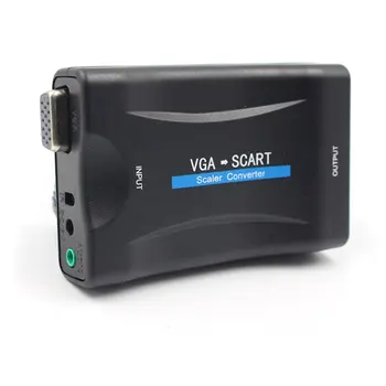 

Hdmi Converter Video Audio Converter Adapter Hd Tv Dvd Universal Vga To Scart Vga To Scart Hd Converter 1080P