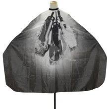 Парикмахерская стрижка мантия дышащая Парикмахерская Ткань Фартук Полиэстер для укладки волос дизайн поставки салонные халаты накидка