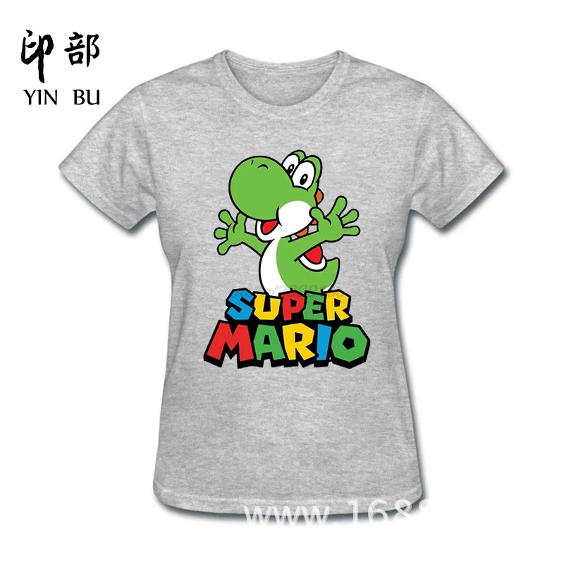 Новый дизайн Swag Super Mario Bros Yoshi Подростковая Молодежная забавная хлопковая