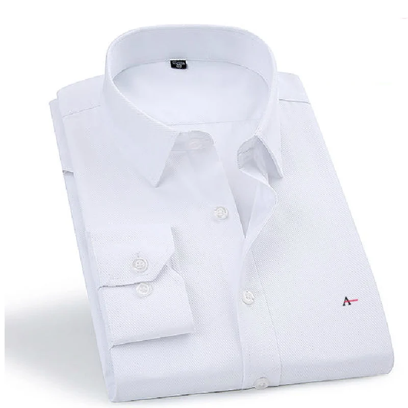 reserva aramy camisa Новинка для мужчин рубашки для мальчиков длинные рукава хлопчатобумажное платье рубашка для мужчин aramy мужские Бизнес социальные рубашки - Цвет: A039-4-(A)(4)