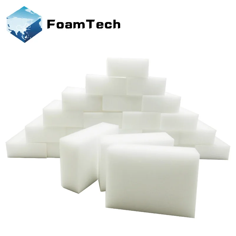 10x6x2CM 40PCS Dr. WOW меламиновая губка волшебная губка Ластик Меламиновый очиститель для кухня, ванная, офис Чистящая белая нано Губка 10x7x3cm - Цвет: 10x6x2CM 40PCS