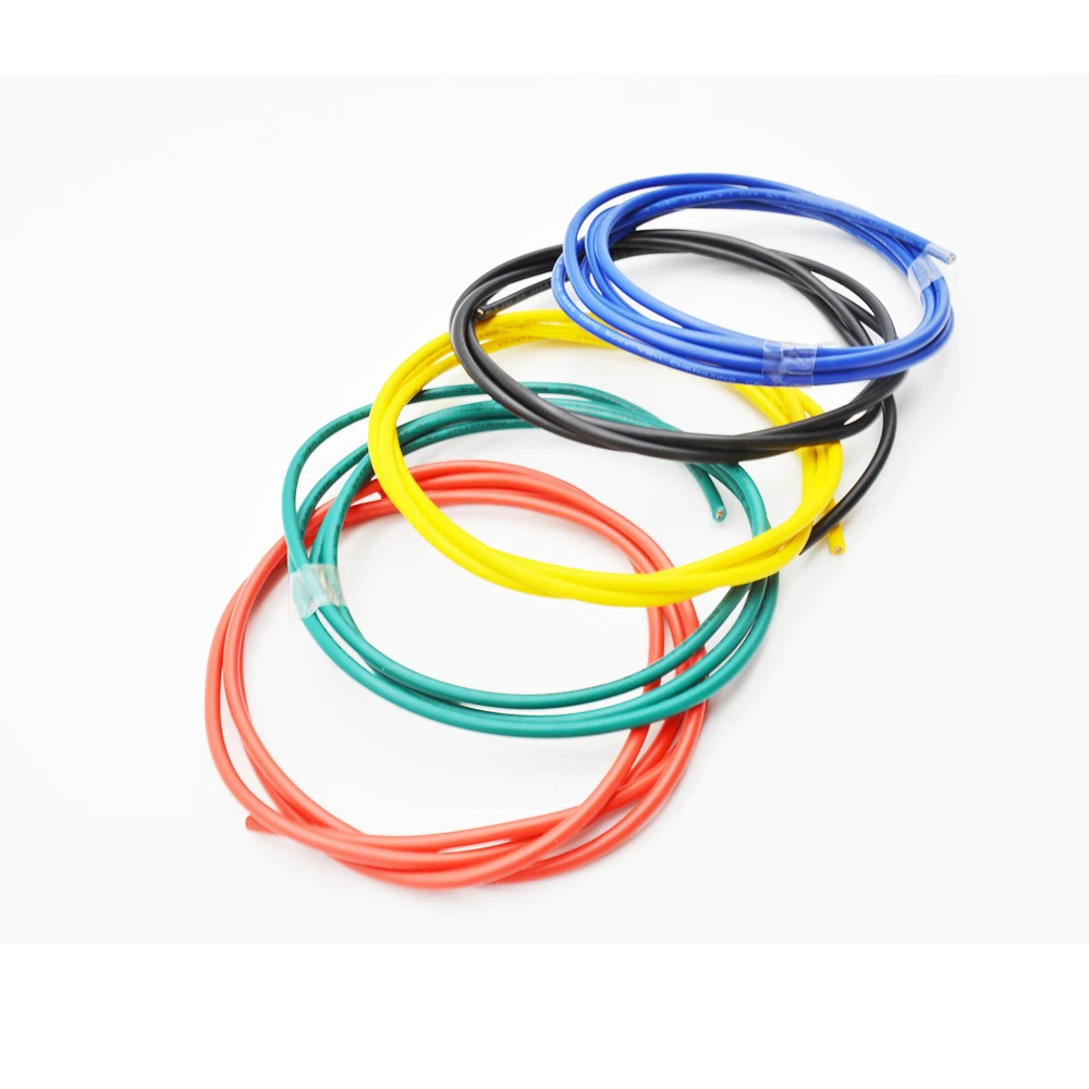 승리 케이블 UL 3266 낮은 연기 할로겐 없음 전선 5m 18AWG 16AWG 14AWG 고온 와이어 DIY 케이블