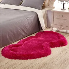 3D прекрасный ковер с двойным сердцем, домашняя гостиная, журнальный столик, спальня, ковер, комната, прикроватный ковер, переднее одеяло