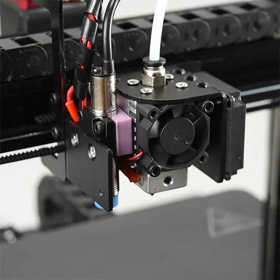 V1-Extruder Модернизированный Ortur4-V1/V2 Полный Собранный экструдер наборы вентиляторов соединения воздуха сопла наборы запасные части для Ortur 3d принтер наборы - Цвет: V1-Extruder