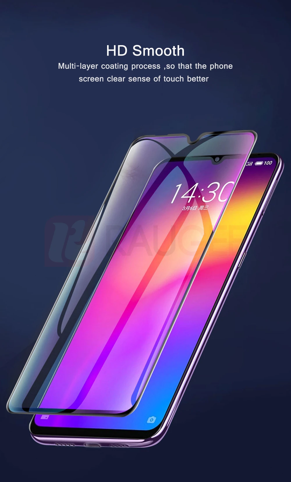 Закаленное стекло для xiaomi Redmi 8, защита экрана 2.5D 9 H, полностью проклеенная изогнутая пленка для экрана для xiaomi Redmi 8A 8 A
