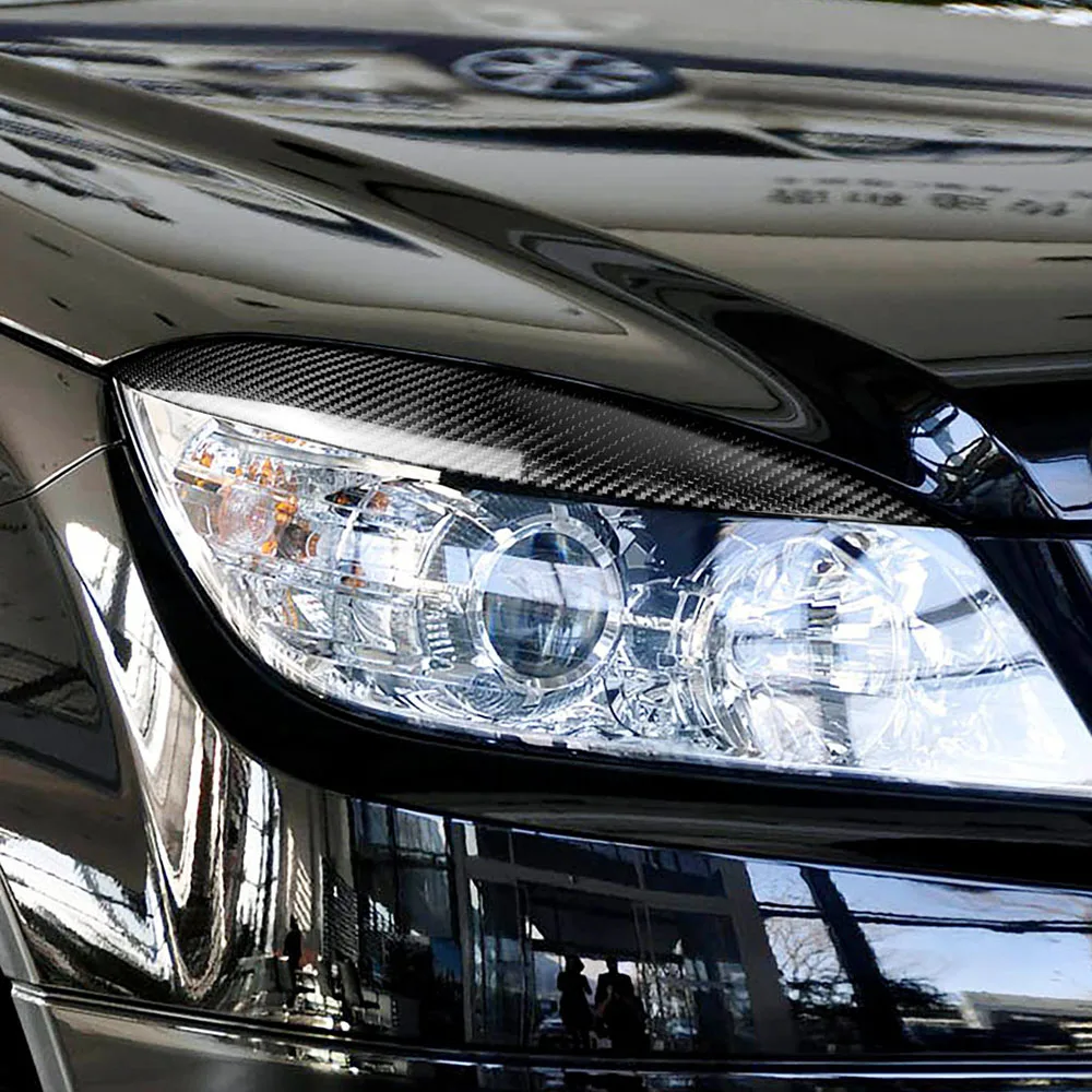 Автомобиль для бровей декоры наклейки для Mercedes Benz W204 C180 C200 C300 C350 C63 08-11