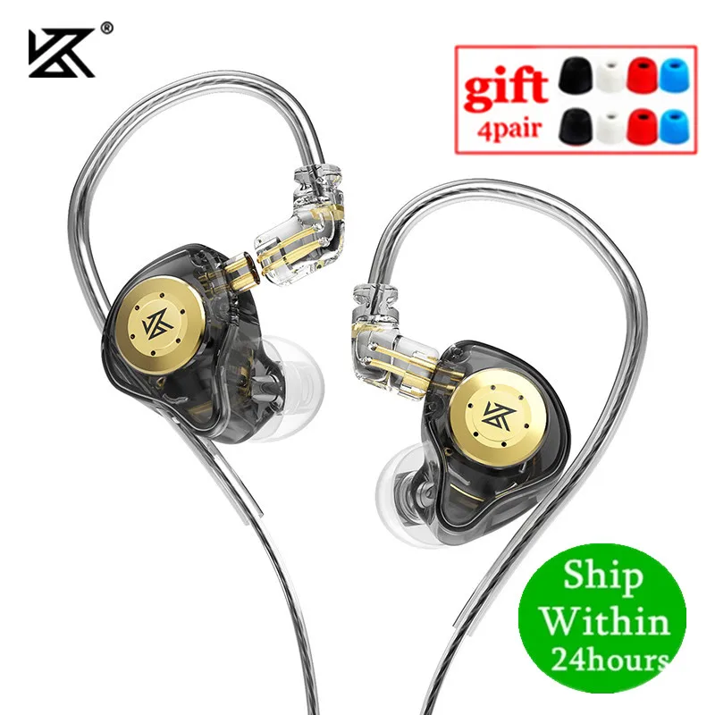 KZEDXPRODynamicInEarEarphoneHIFIDJMonitorEarphonesEarbud