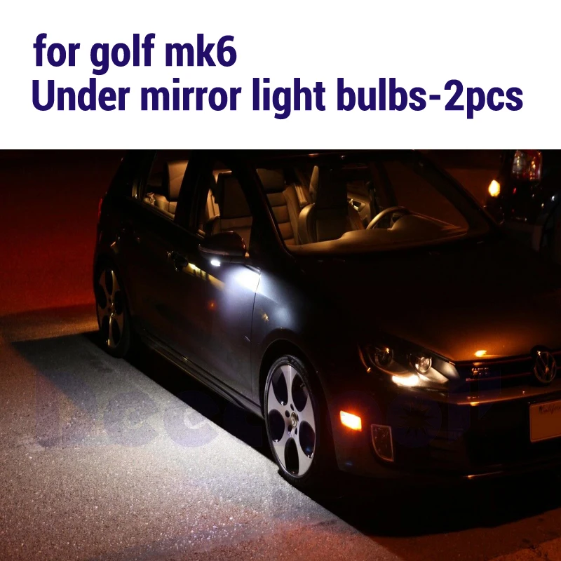 Canbus белый обратный свет+ лампы номерного знака для VW GTI Golf 4 5 6 mk5 mk4 mk6 Mk IV V MKVI светодиодный внешний комплект(99-14 - Испускаемый цвет: Фиолетовый