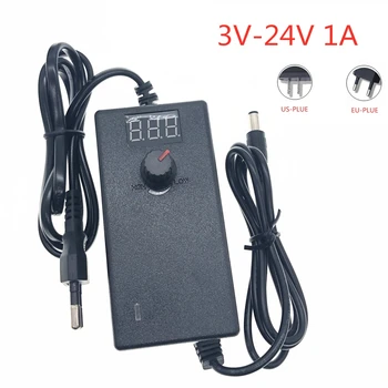 

Adjustable AC to DC 3V 9V 12V 24V 36V 1A 2A Power Universal Adapter with Display Power 3 9 12 24 36 V 1A 2A Power Dispenser