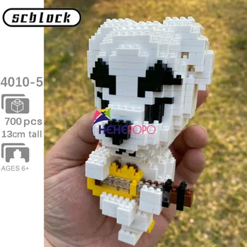 

SC Game Animal Crossing Dog K.K. Slider 3D Model DIY Small Mini Diamond Blocks Bricks Building Toy for Children Gift No Box