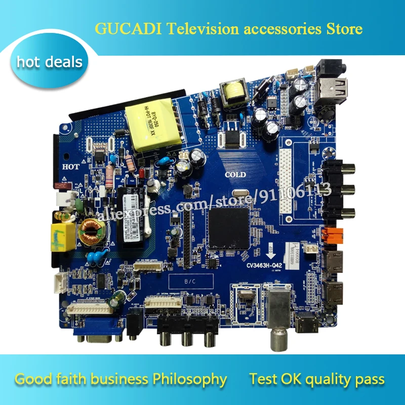 Для материнская плата LCD TV CV3463H-Q42 хорошие рабочие | Компьютеры и офис
