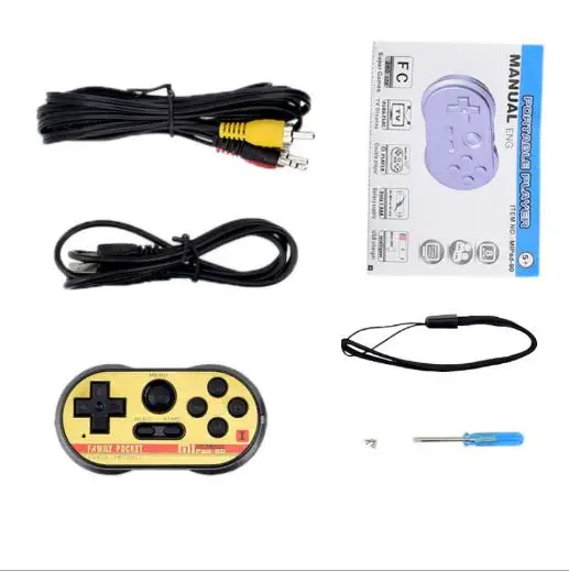 Console de jogos retrô de tv, 260 jogos 8 bit mini tv, jogo duplo único  para nes fc - AliExpress