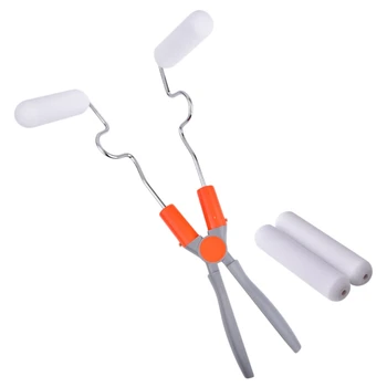 

Double Sided Paint Roller Brush Adjustable Dual Roller Painter Home Improvement Tool For Wall Corner Painting