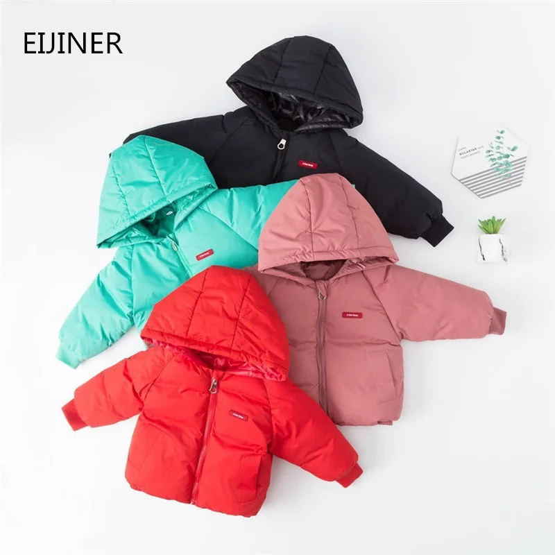 

Cute Kids Jacket Autumn Winter Warm Jackets For Girls Coats Baby Boys Jackets hooded Children Clothes Outerwear Coat Costume