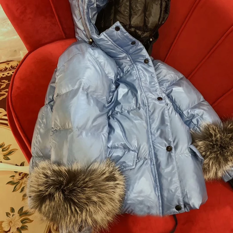 Женское зимнее пальто с капюшоном, новинка, ультра-светильник, утиный пух, куртки с длинным рукавом, теплая тонкая куртка, женская одежда