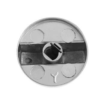 

Rotary switch gas stove parts gas stove knob round knob Universal Cooker Oven Control Range Knob Switch Replacement Metal