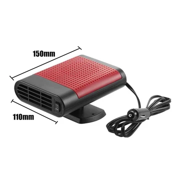

New Car Heater Portable Car Defroster Quickly Low Noise Defogger Truck Heat Cooling Fan Car Heater Car 12V 24V Interior Heating
