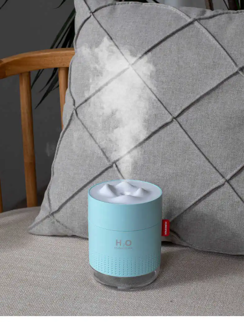 2000mAh Wireless Humidifier Romantic Aromatherapy Humidificador USB Aroma Diffuser Warm Night Lamp Mist Maker Fogger For Bedroom