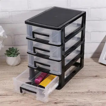 

Storage Cabinet Plastic Drawer Type Closet Portable Multifunction Dustproof Storage Rack Organizer Furniture Desktop Storage Box