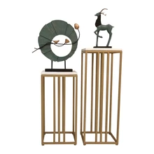 Простота гостиной украшение для рамки комнаты встроенный стеллаж из цельного дерева железа искусство заземления зеленый Luo хлорофитум Цветочная стойка