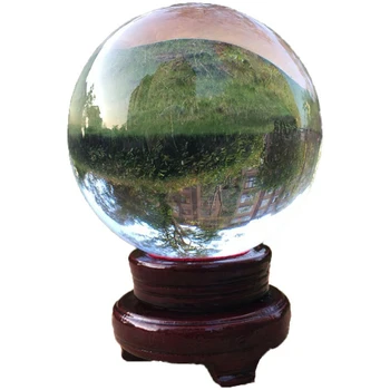 

Quartz Glass Crystal Ball Transparent Balla Clear Color Magic Natural Glass Balls Decoration Photography Accessories