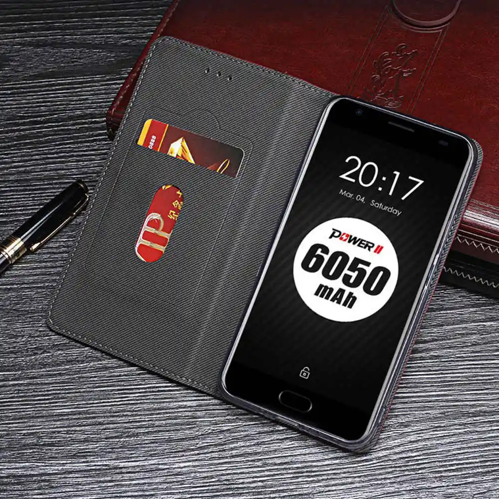 Чехол для телефона для Ulefone power 2, [подставка для карточек], Ретро Магнитный Fip чехол, кожаный чехол для телефона, чехол для Ulefone power 2
