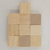 50 Pcs/20 Pcs/10 Pcs Simple Squares Wooden Sewing Craft Scrapbooking DIY Buttons - Image 2