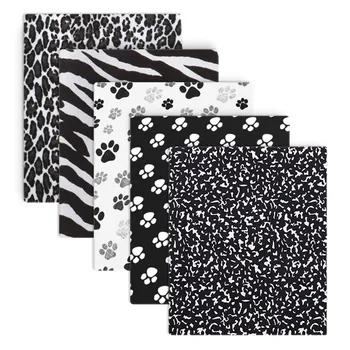 

50*145cm Patchwork Zebra Printed Polyester Cotton Fabric for Tissue Kids Sewing Quilting Fabrics Needlework Material DIY,c13865