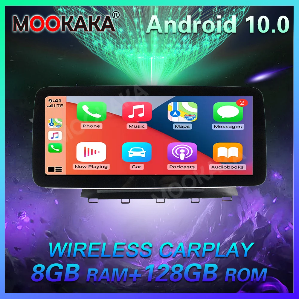 

Android 10.0 12.3" Car GPS Navigation Built-in 8+128G For Mercedes-Benz GLK X204 2008-2015 Multimedia Stereo Car Radio Video DSP