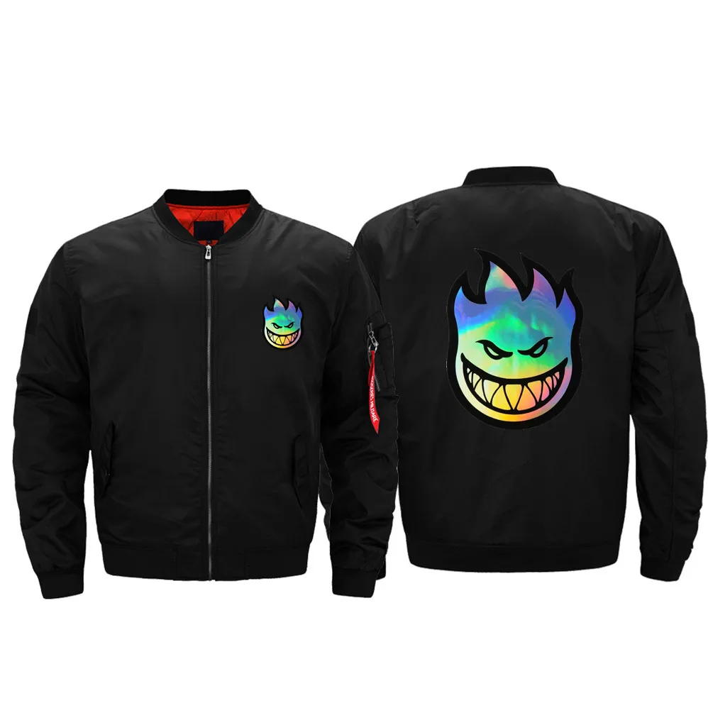 Ripper Spitfire Ruote Skateboard Mens Bomber Giubbotti Cappotti Ma1 Spessa  Giacca A Vento di Aria Pilot Giubbotti Aviatore Militare Più Il  Formato|Jackets| - AliExpress