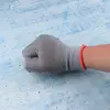 1 Pair PU Kitchen Gardening Hand Protective Gloves Worker Butcher Meat Chopping Working Gloves Grey Mittens gloves 5