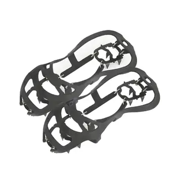

2pcs set 18 Tooth Non-slip Ice Taper Claw Shoe Cover for Snowfield Hiking Ski Accessories Outdoor camping Hiking Traveling