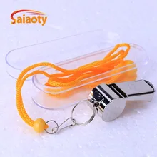 Открытый страна спасательный свисток шарик свисток Спорт рефери свисток подтрек и поле инструктор свисток Баскетбол Футбол W