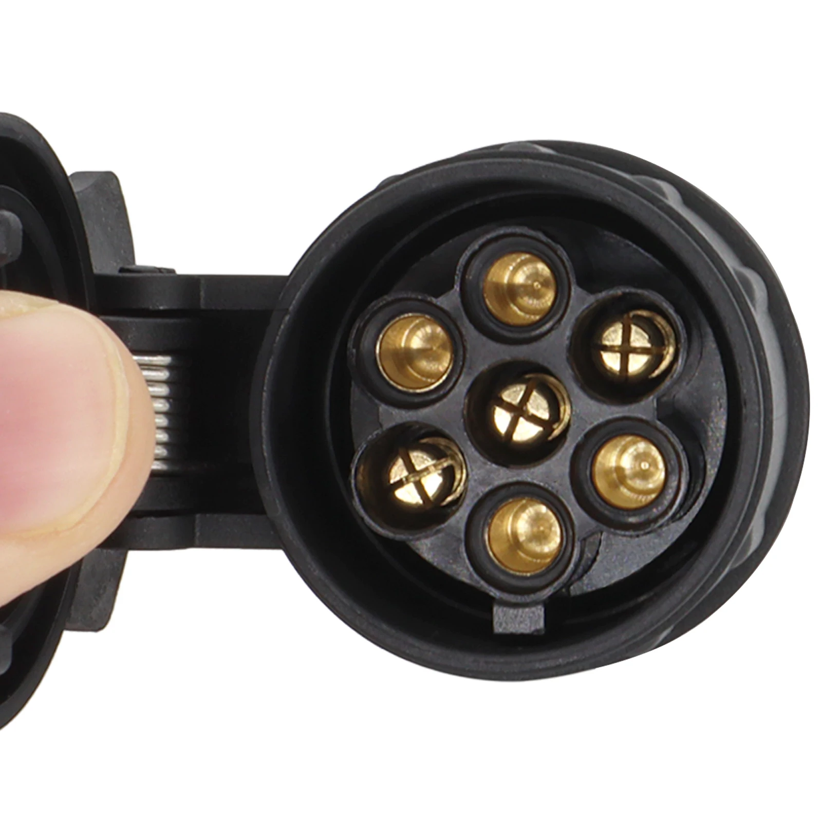 アメリカ(USA 7)－ヨーロッパ(EU 13)変換アダプター 車両側 USA 7pin