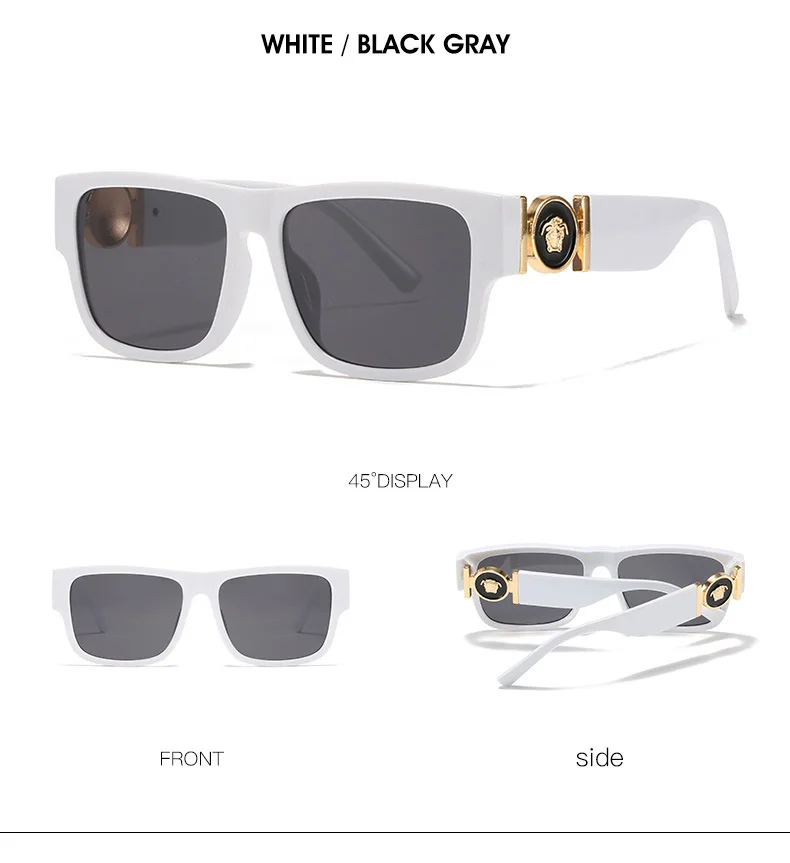 guess sunglasses Square Oversized Sunglasses Women Big Frame Colorful Sun Glasses Female Mirror Oculos Unisex Gradient Hip Hop Shades UV400 guess sunglasses