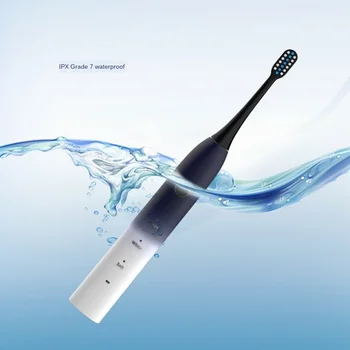 

Electric Toothbrush S900 Ultrasonic Sonic toothbrush Inductive Charging battery IPX7 Waterproof extra brushes head