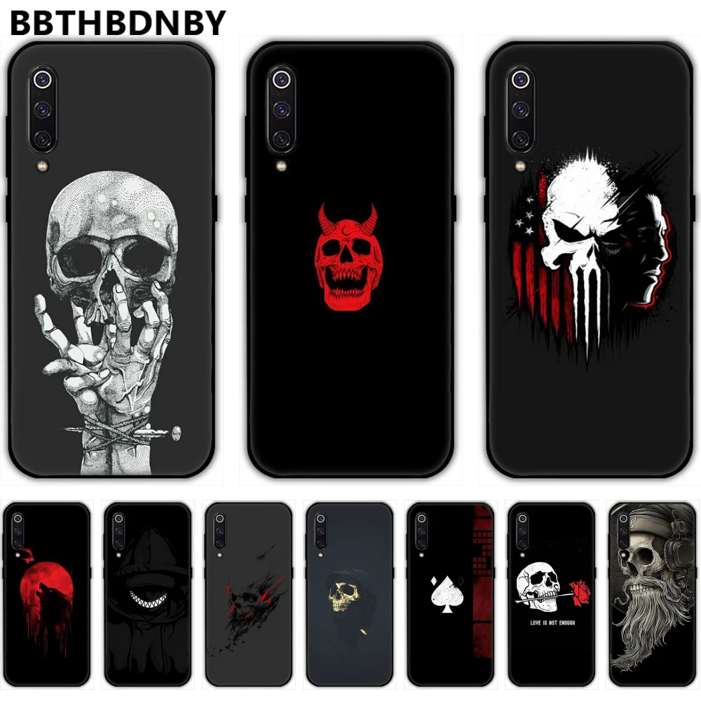 Чехол для телефона Grim Reaper Skull чехол-бампер Xiaomi Redmi 4x5 plus 6A 7 7A 8 mi8 8lite 9 note 4 5 pro |