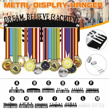 

2 / 3 Layers Multi-Style Medal Hanging Holder Rack Hanger Bracket Wall Hooks Triathlon Running Sport Challenge Home Office