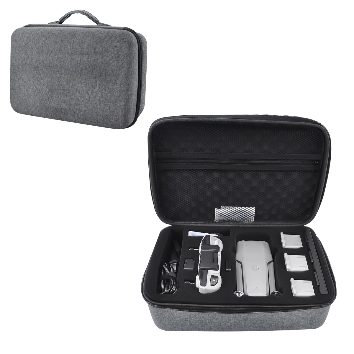 

For Mavic Air 2 Drone Remote Control Carrying Case Storage Bag Oxford Cloth Material, Portable Travel Large Space Hand Bag