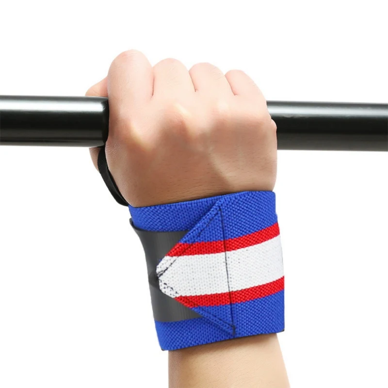 Fitness Elastic Wrist Brace Weightlifting Wrist Support Bodybuilding Training Wrist Hand Protector Wristband New