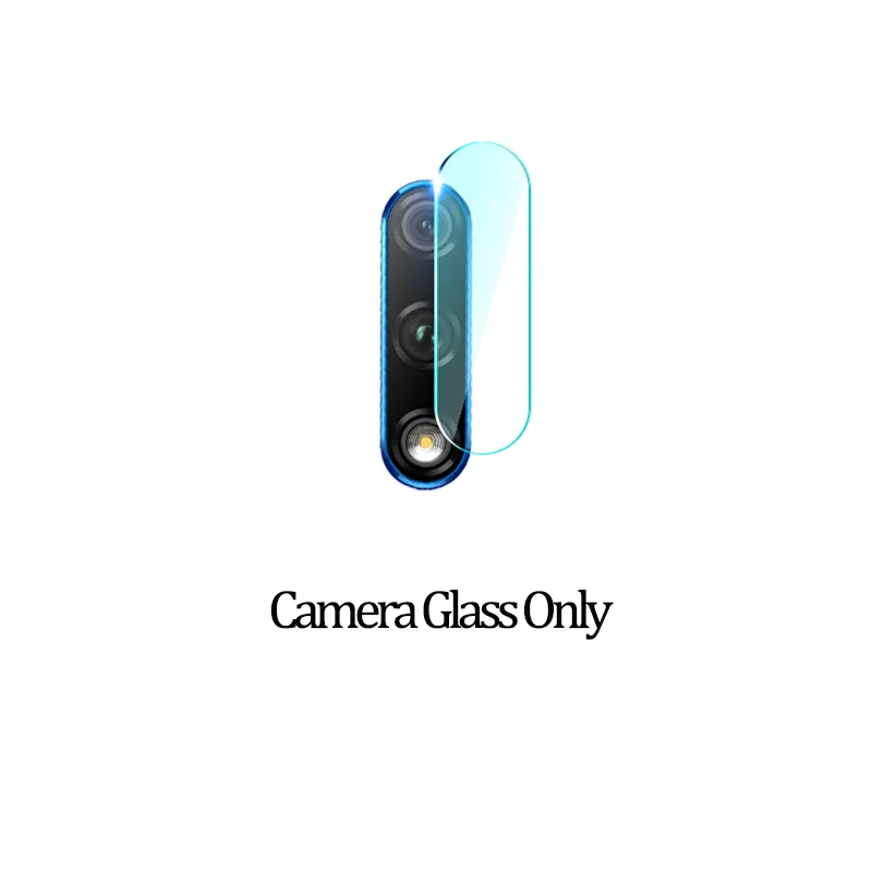 2-в-1 Камера стекло на хонор 9икс стекло Honor-9X-Pro 3D ззащитное стекло Huawei P Smart Z стекло Экран протектор стекло Huawei Y9 Prime ззащитное стекло хонор 9х стекло honor 9x glass - Цвет: Camera Glass Only