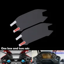 Мотоцикл Цветочные наклейки приборной панели инструмент Спидометр экран защитный Клей бумажная пленка Honda cb r 500 R/F/X