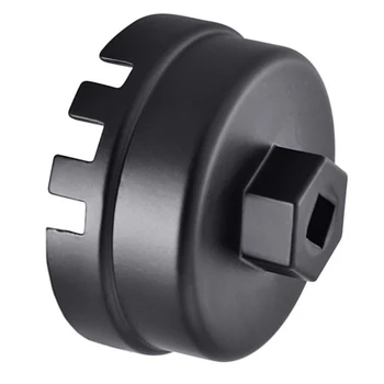 

Accessory Oil Filter Wrench For TOYOTA/LEXUS/Camry 64.5mm Black Aluminum
