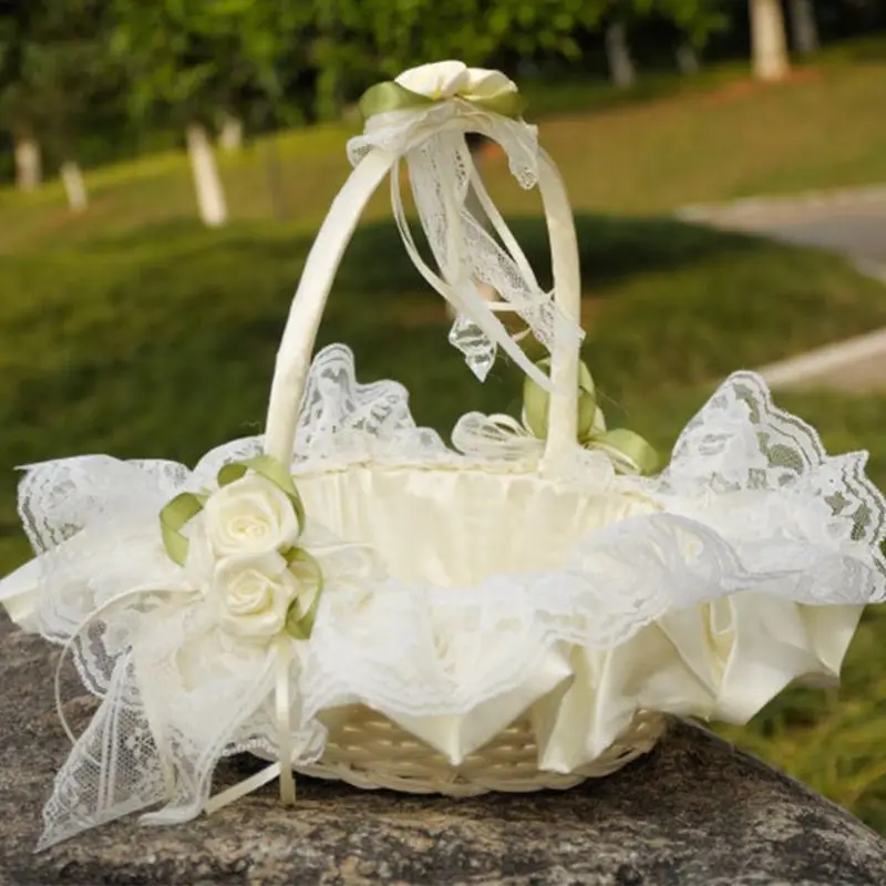 cute flower girl baskets