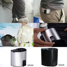 Перезаряжаемый небольшой вентилятор Охлаждающий охладитель воздуха носимый Карманный вентилятор