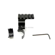 Баррель крепление 1 дюйм 25,4 мм 30 мм кольцо 20 мм Вивер Пикатинни адаптер для прицел